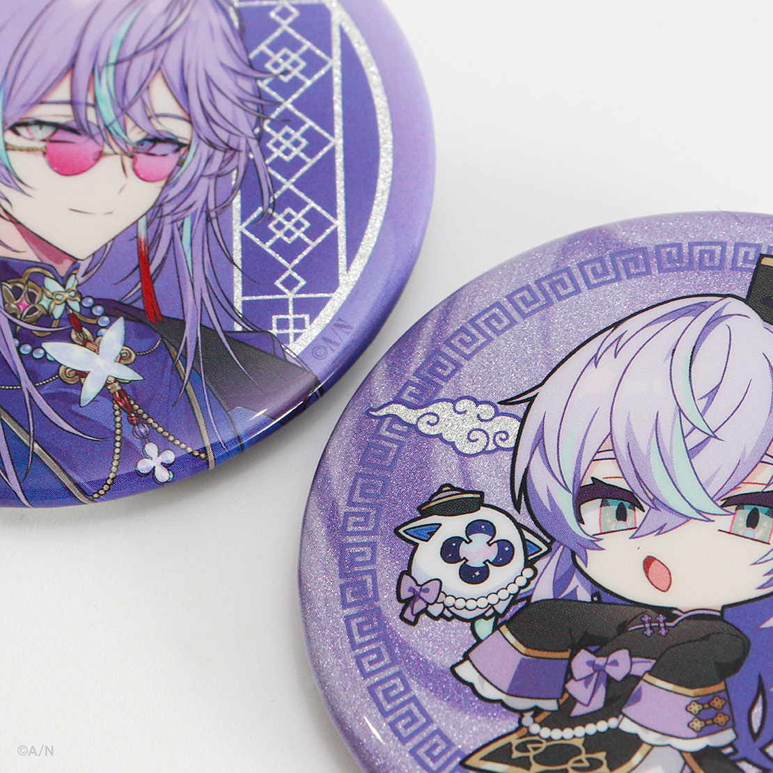 Dytica 2nd Anniversary】ランダムグリッター缶バッジ｜にじさんじ