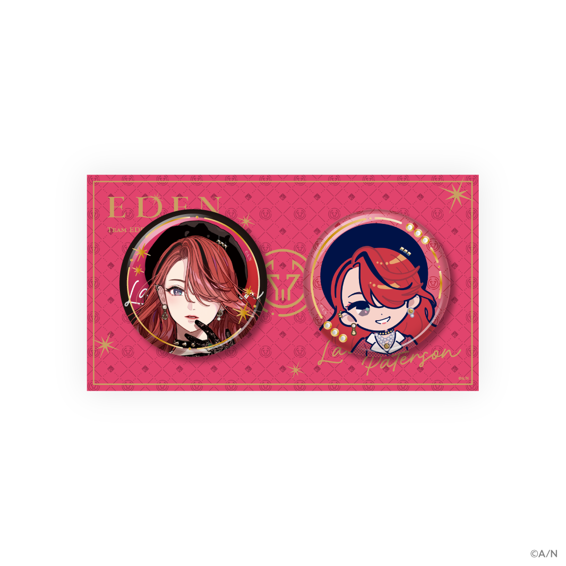 エデン組 4th Anniversary】缶バッジセット｜にじさんじオフィシャルストア