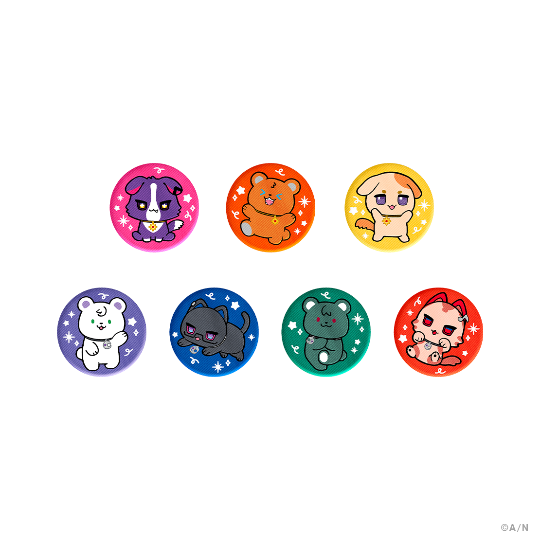 IMPACT】ランダム刺繍缶バッジ｜にじさんじオフィシャルストア