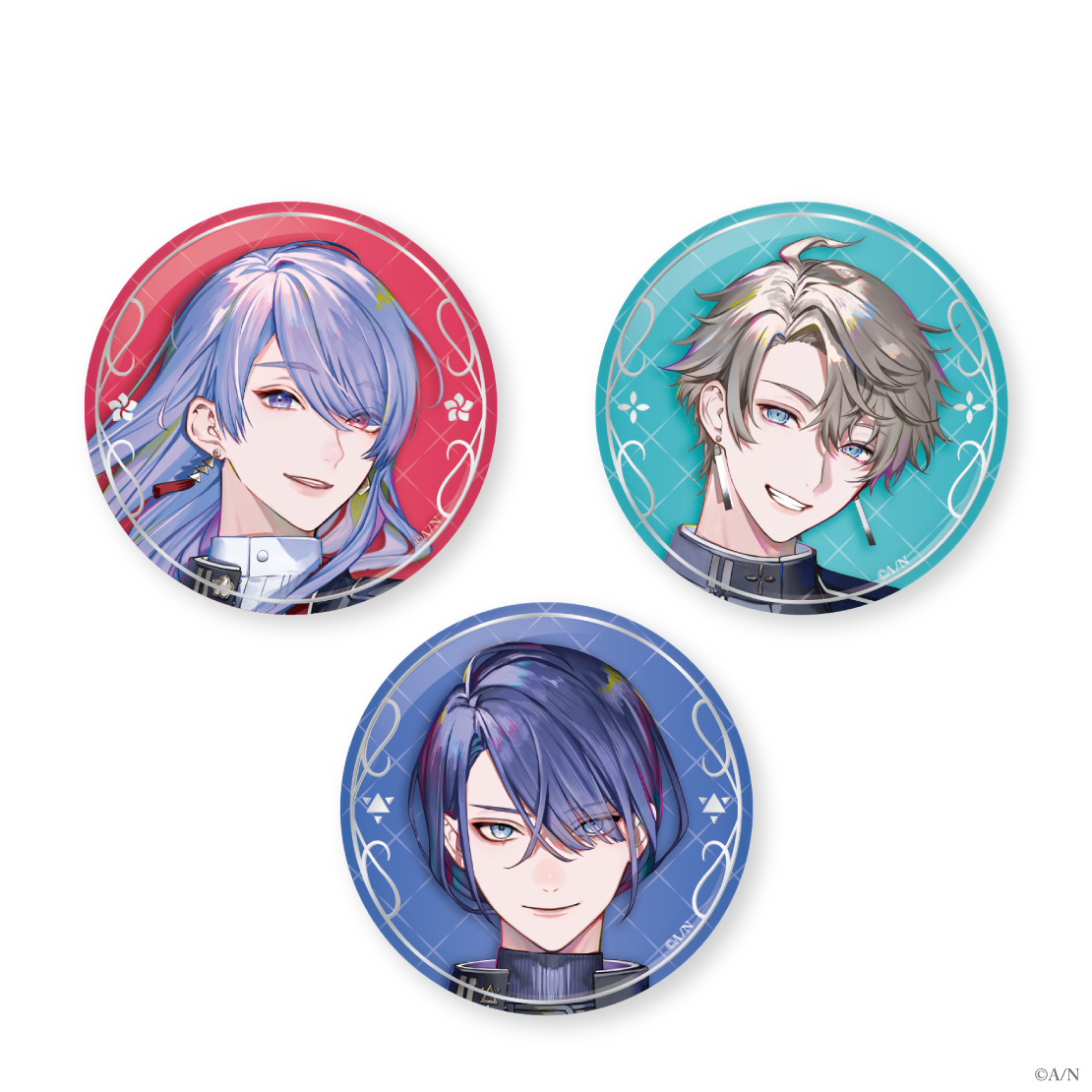 VΔLZ LIVE TOUR 2024 三華の樂】箔押し缶バッジ｜にじさんじ