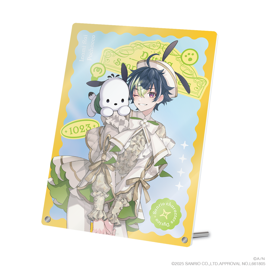 Dytica×サンリオキャラクターズ】オーロラアクリルパネル｜にじさんじ