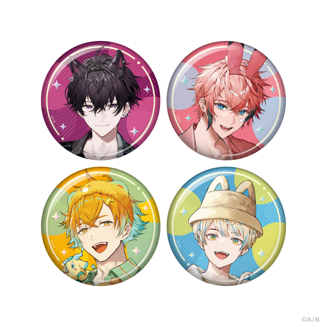 おでかけOriens】ランダム缶バッジ｜にじさんじオフィシャルストア