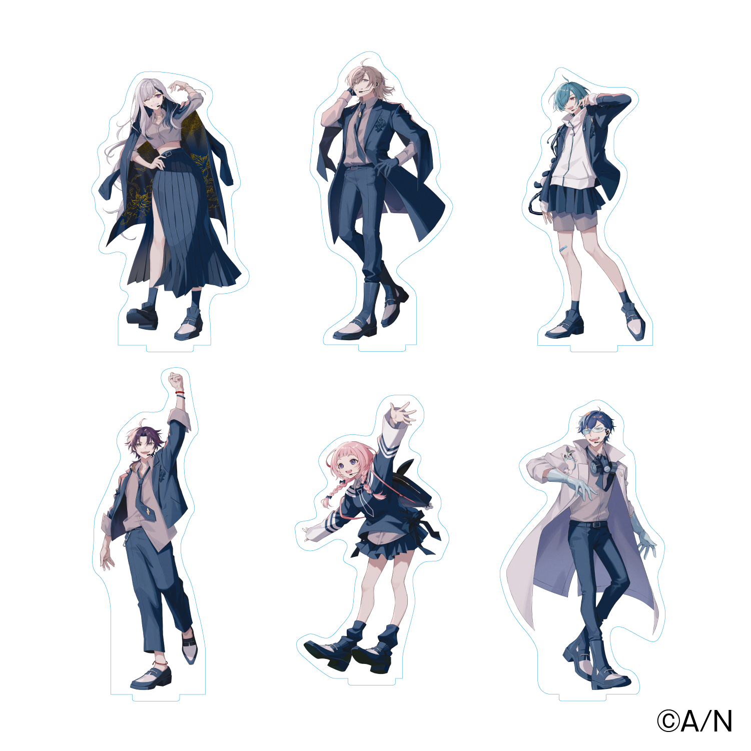 七次元生徒会！ ~前夜祭ステージ、使わせていただきます！~】アクリル