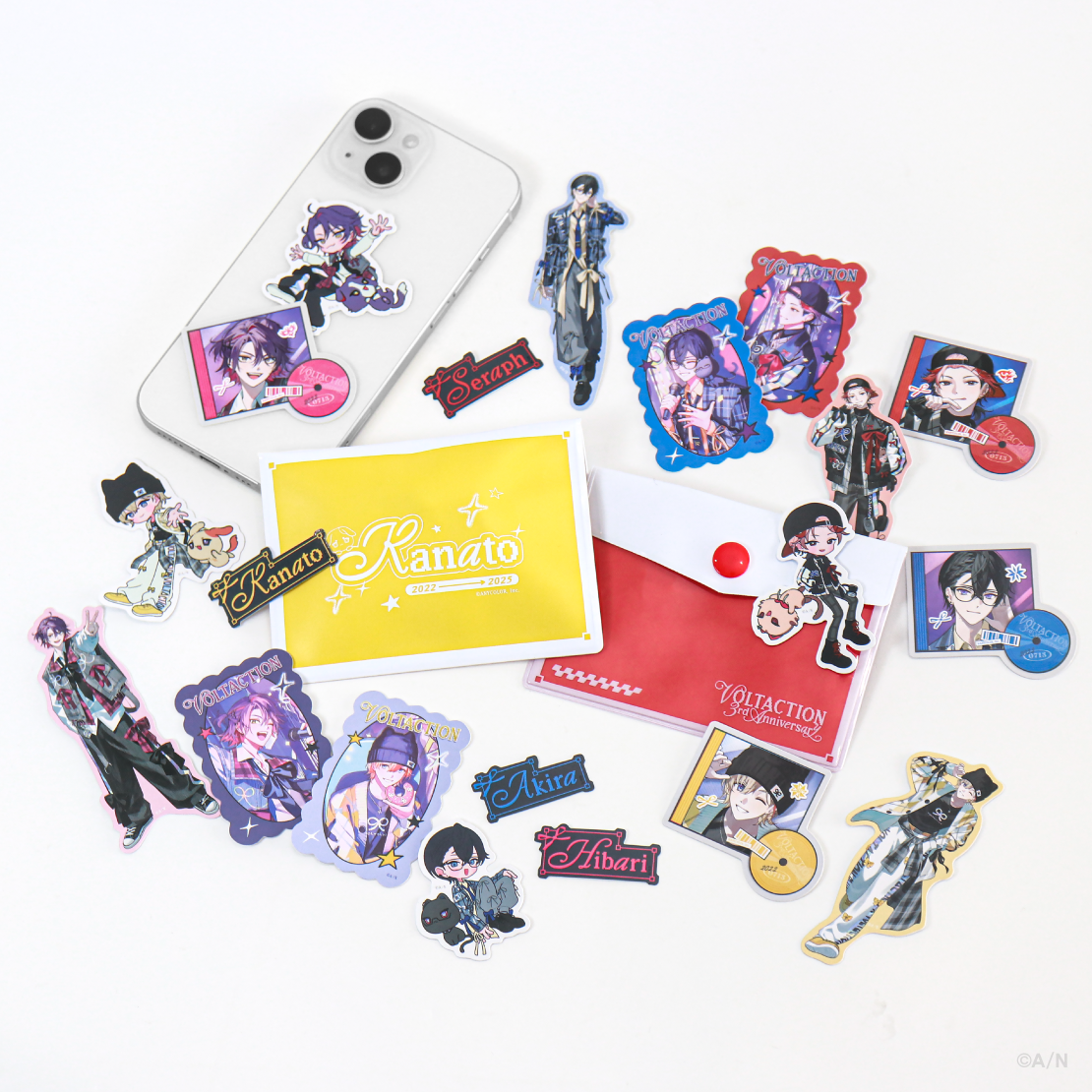 VOLTACTION 3rd Anniversary】ステッカー＆ミニケースセット｜にじさん