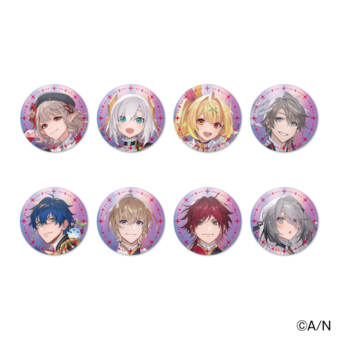 7th Anniversary LIVE 「OVERTURE」】ランダム缶バッジ Nighttime