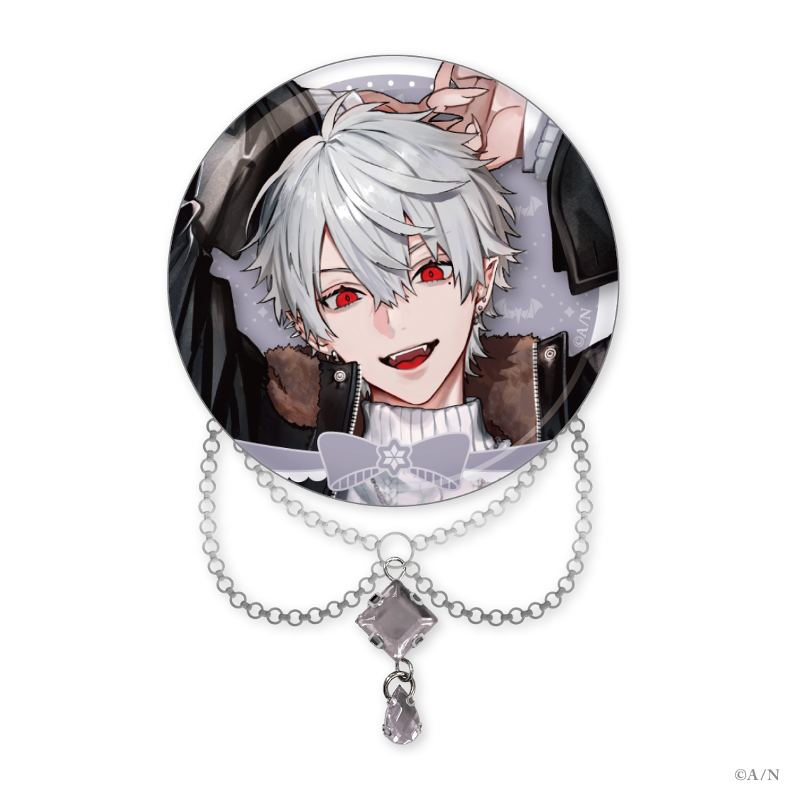 ウィンターデート2024】チェーン付き缶バッジ｜にじさんじオフィシャル