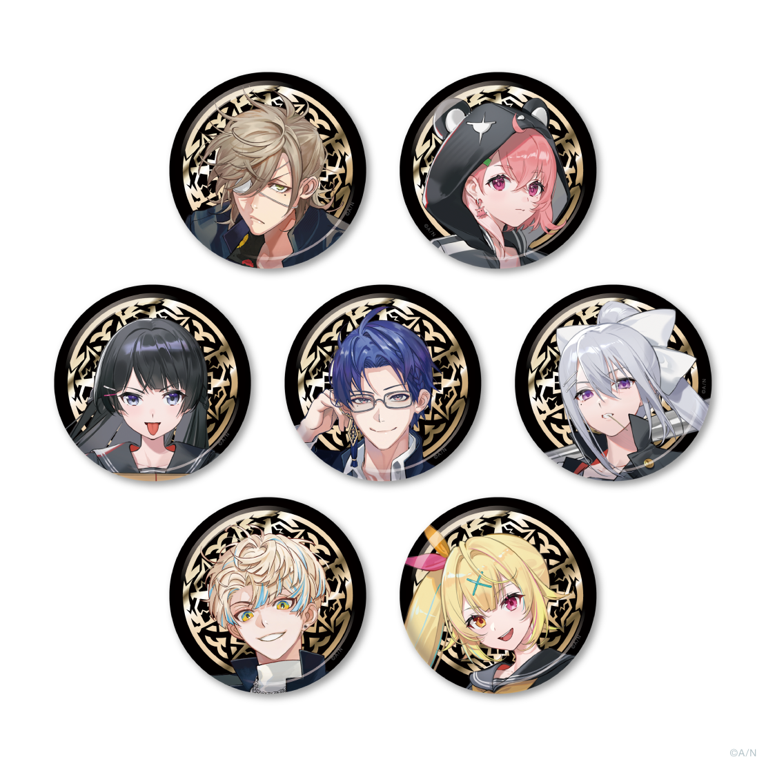 YANKEE ROAD】メタル缶バッジ｜にじさんじオフィシャルストア