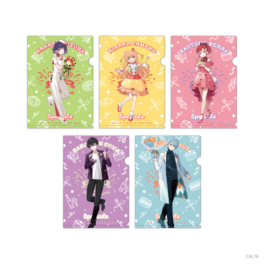 Speciale Half Anniversary】クリアファイル｜にじさんじオフィシャル