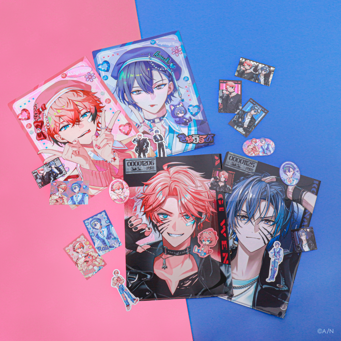 ぎゃうるふ】ランダムチェキ風カード｜にじさんじオフィシャルストア