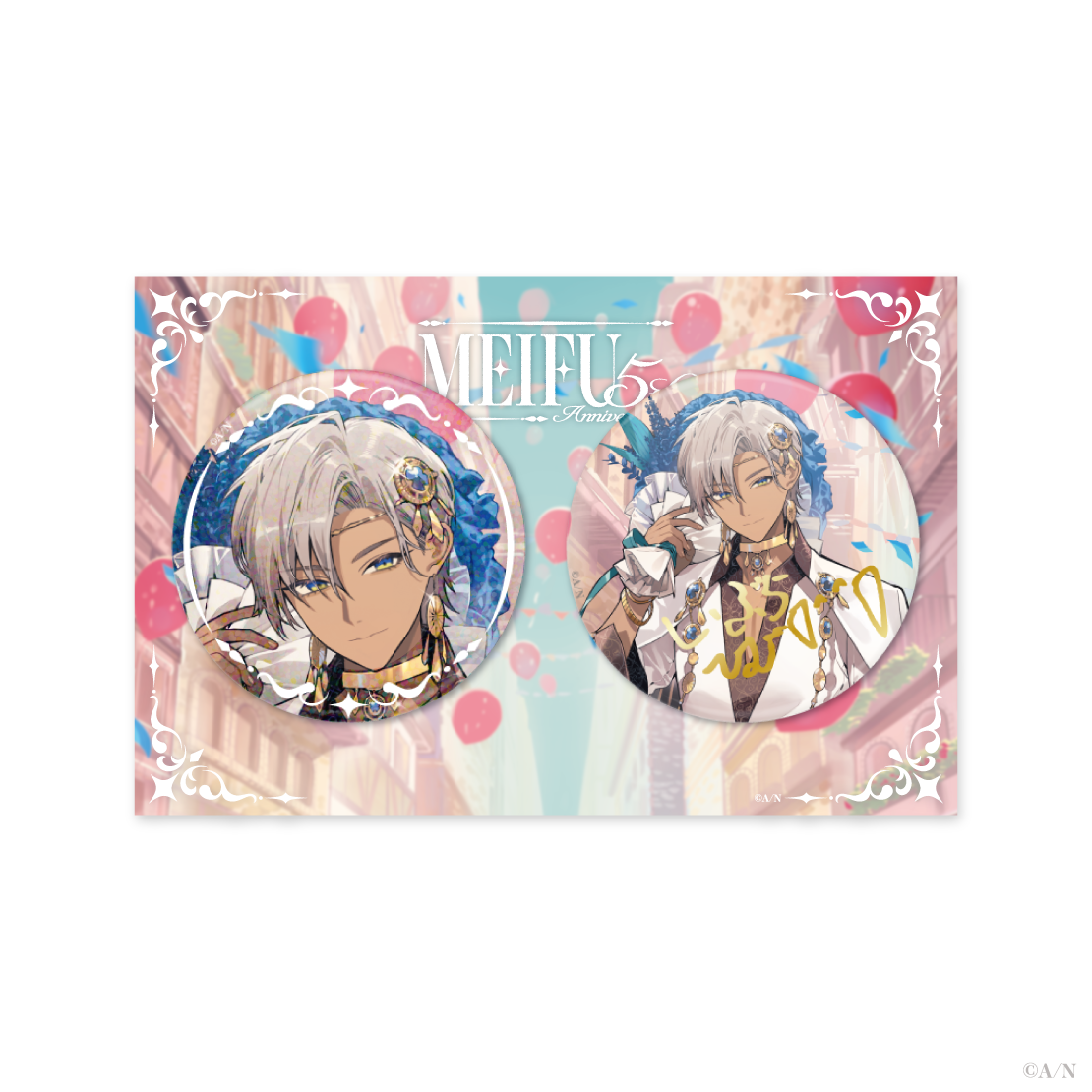 MEIFU 5th Anniversary】缶バッジセット｜にじさんじオフィシャルストア