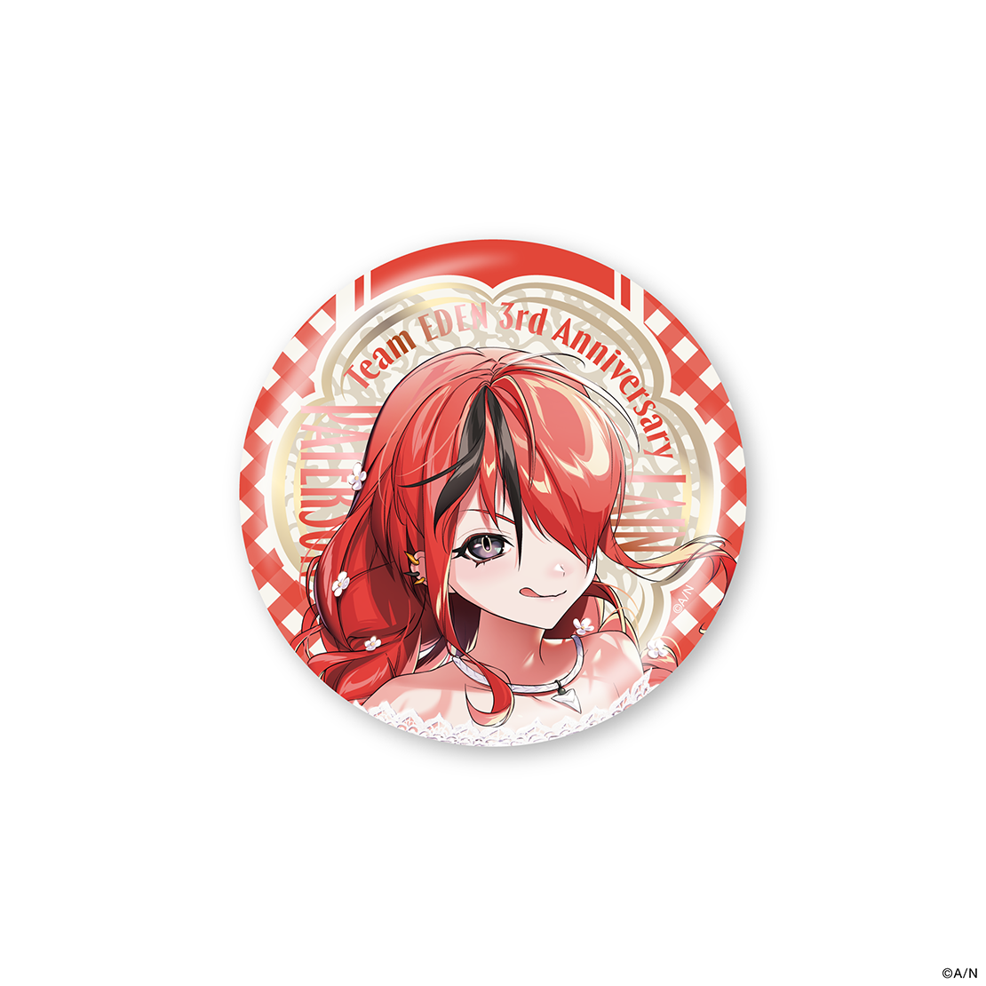 エデン組 3rd Anniversary】箔押し缶バッジ｜にじさんじオフィシャルストア