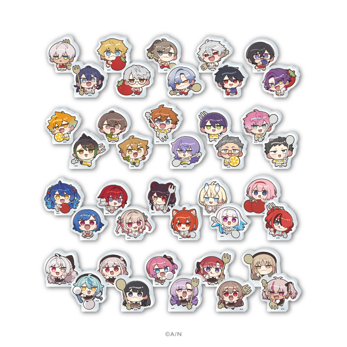 にじさんじ 8th with cake！】アクリルブロックセット｜にじさんじ