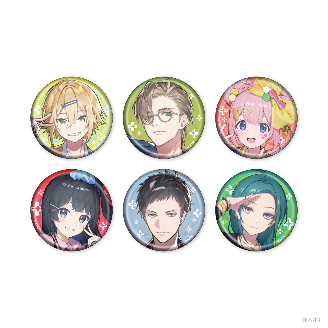 HEISEI Style】ランダム缶バッジ｜にじさんじオフィシャルストア