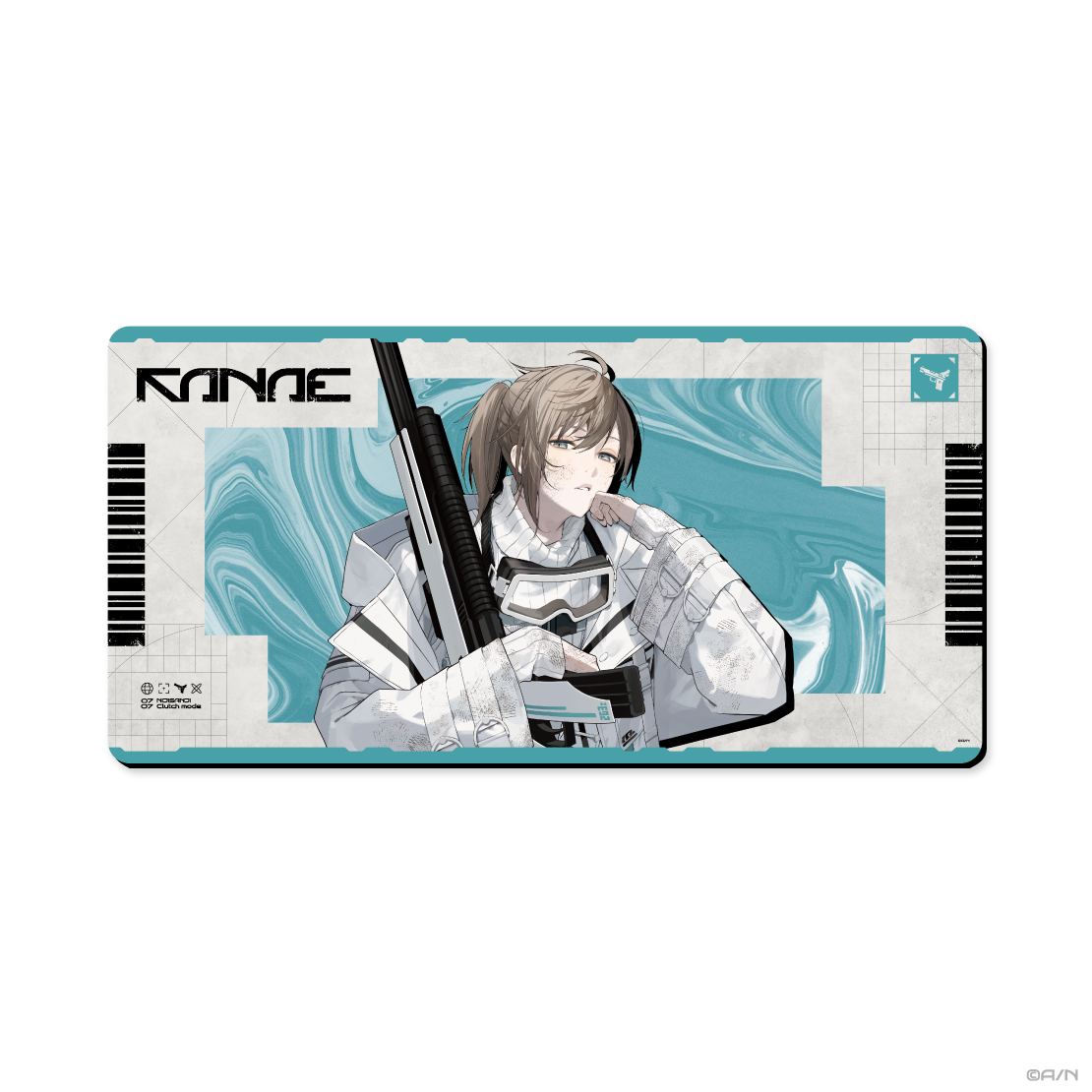 NIJISANJI Clutch Mode Type：Kanae & Lauren】大判ラバーマット｜にじ