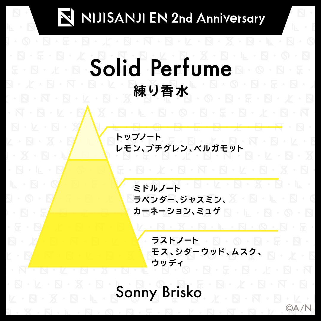 NIJISANJI EN 2nd Anniversary】練り香水（Noctyx）｜にじさんじ
