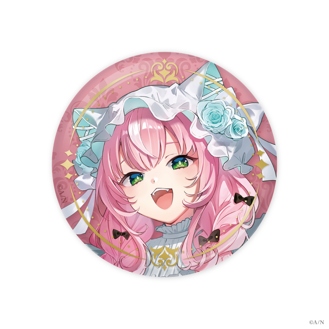 箔押し缶バッジ 獅子堂あかり 24点セット 獅子堂あかり にじさんじ