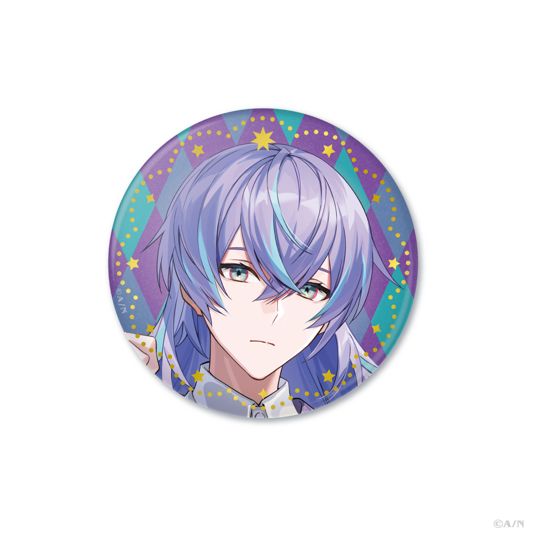 にじさんじ Christmas Wear～KD Sweater Style～】箔押し缶バッジ｜に