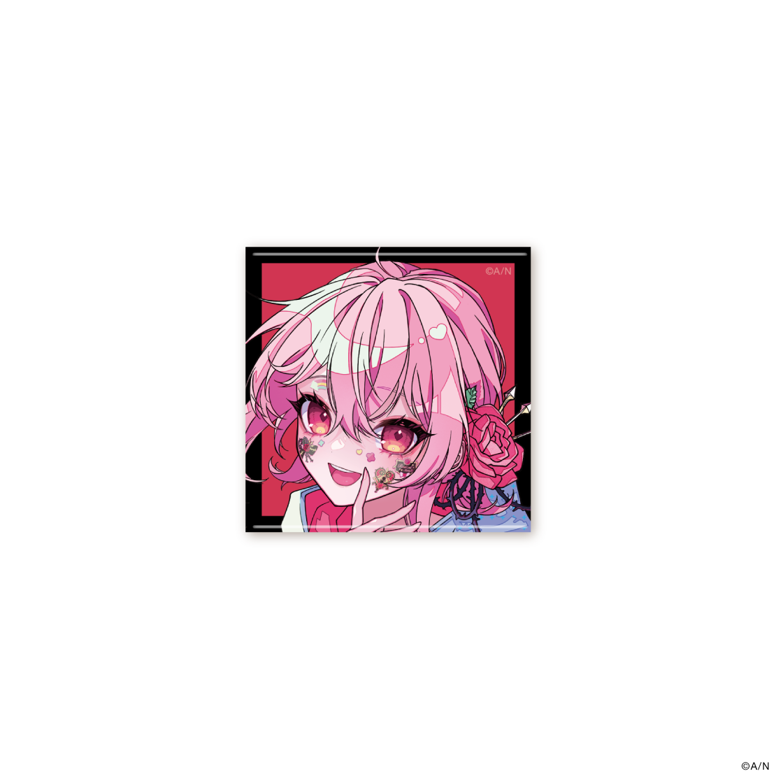 FACE DECOR COLLECTION Vol.2】スクエア缶バッジ｜にじさんじ