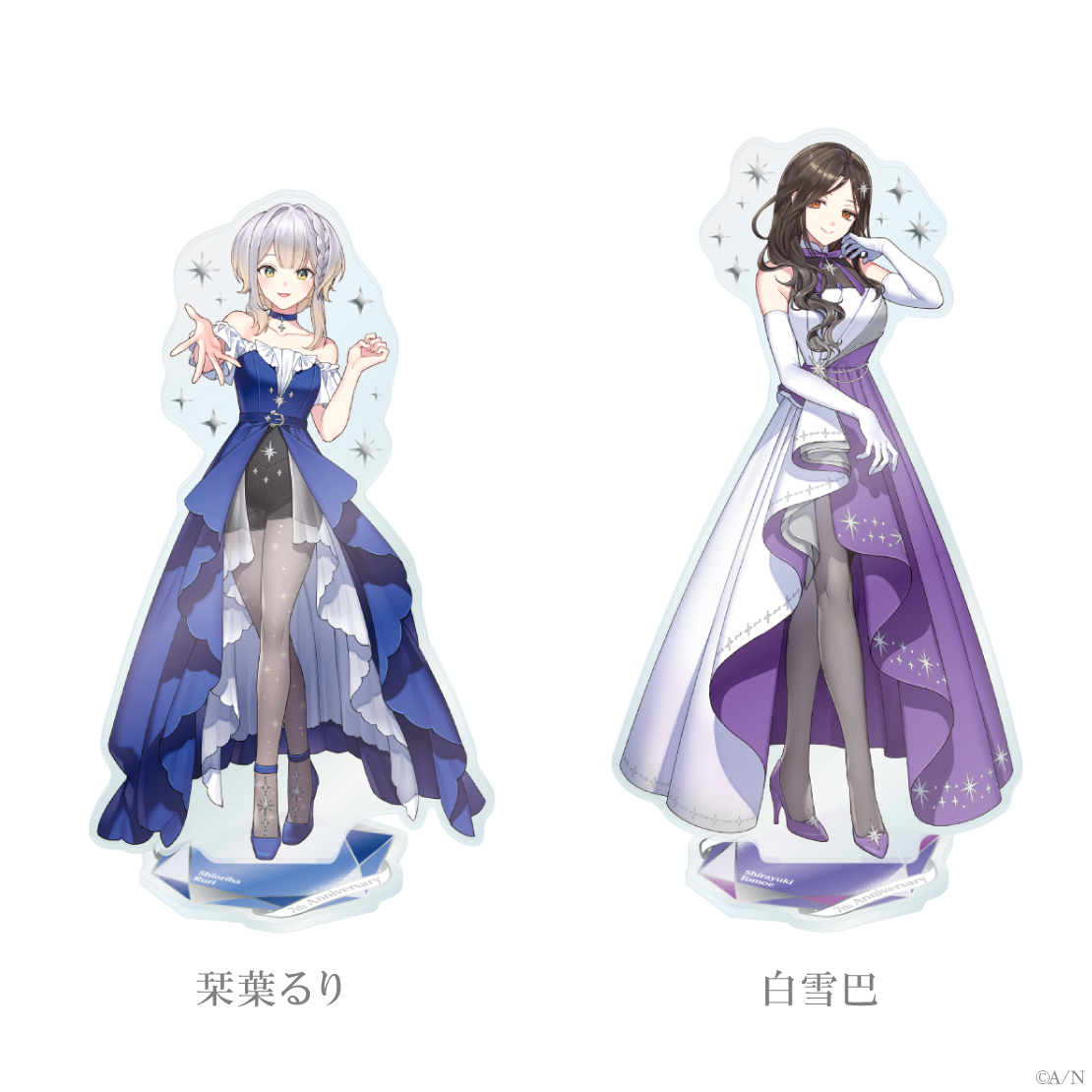 にじさんじ 7th Anniversary】箔押しアクリルスタンド｜にじさんじ