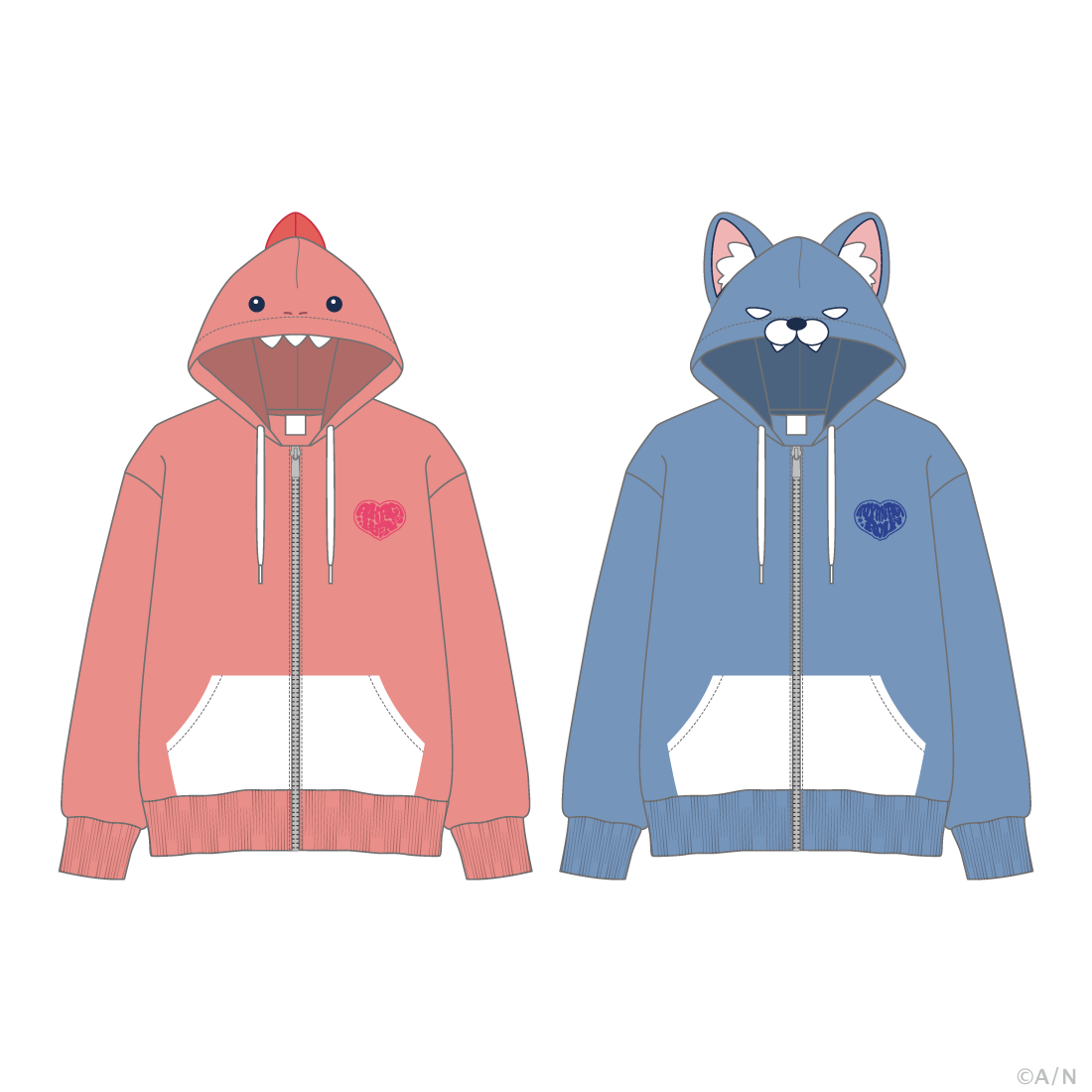 ぎゃうるふ】パーカー｜にじさんじオフィシャルストア