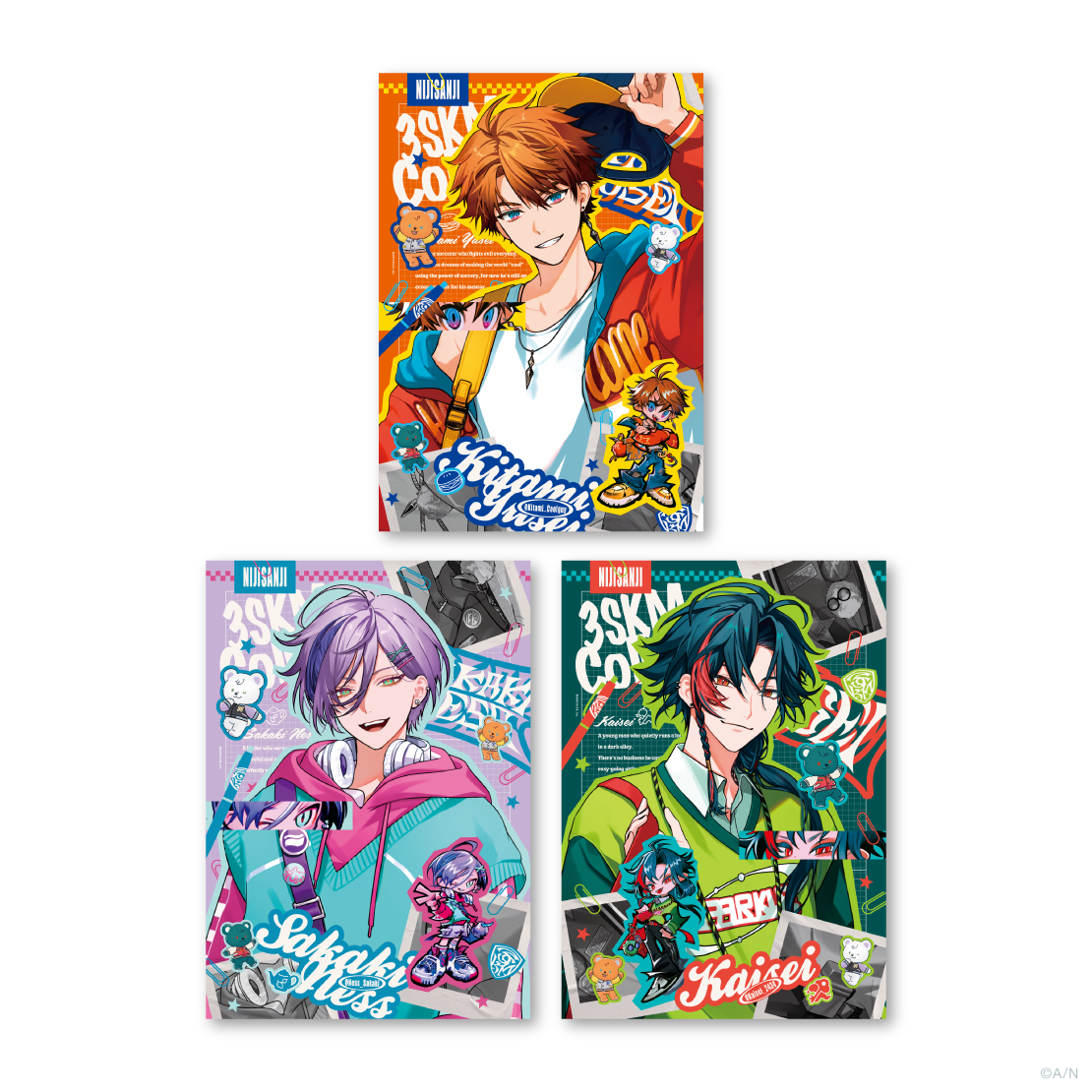 3SKM College】アートボード｜にじさんじオフィシャルストア