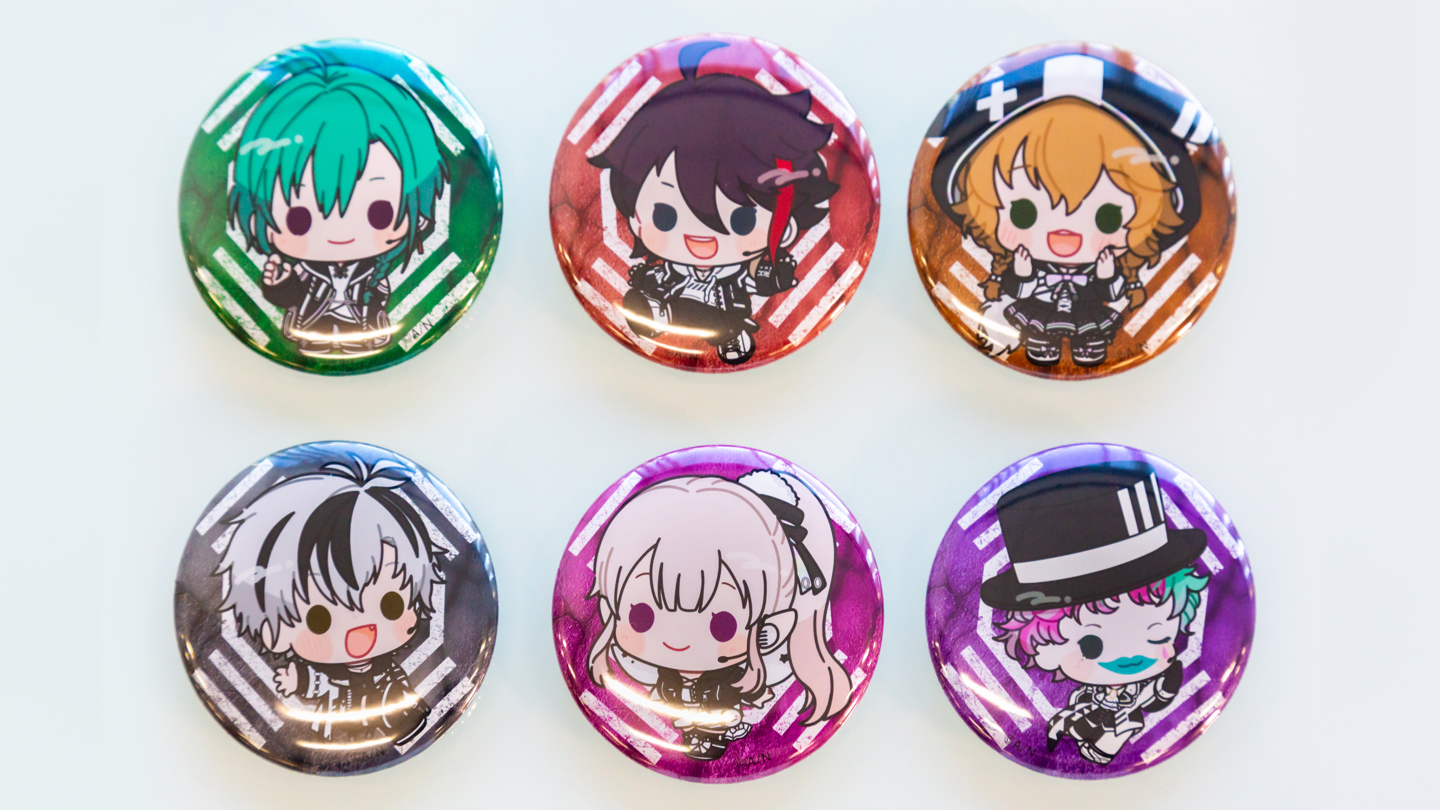 Rain Drops SQUALL】ミニキャラ缶バッジ｜にじさんじオフィシャルストア