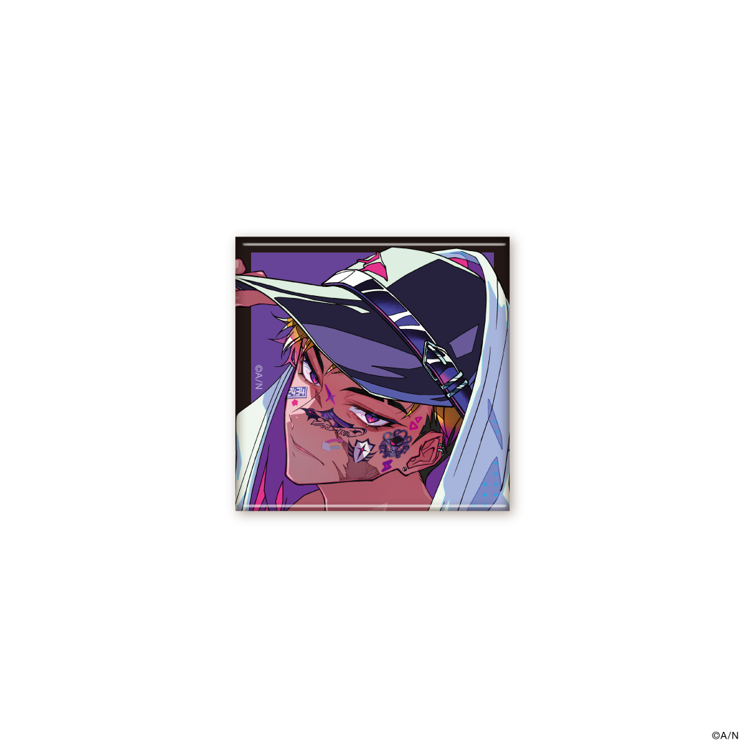 FACE DECOR COLLECTION Vol.1】スクエア缶バッジ｜にじさんじ