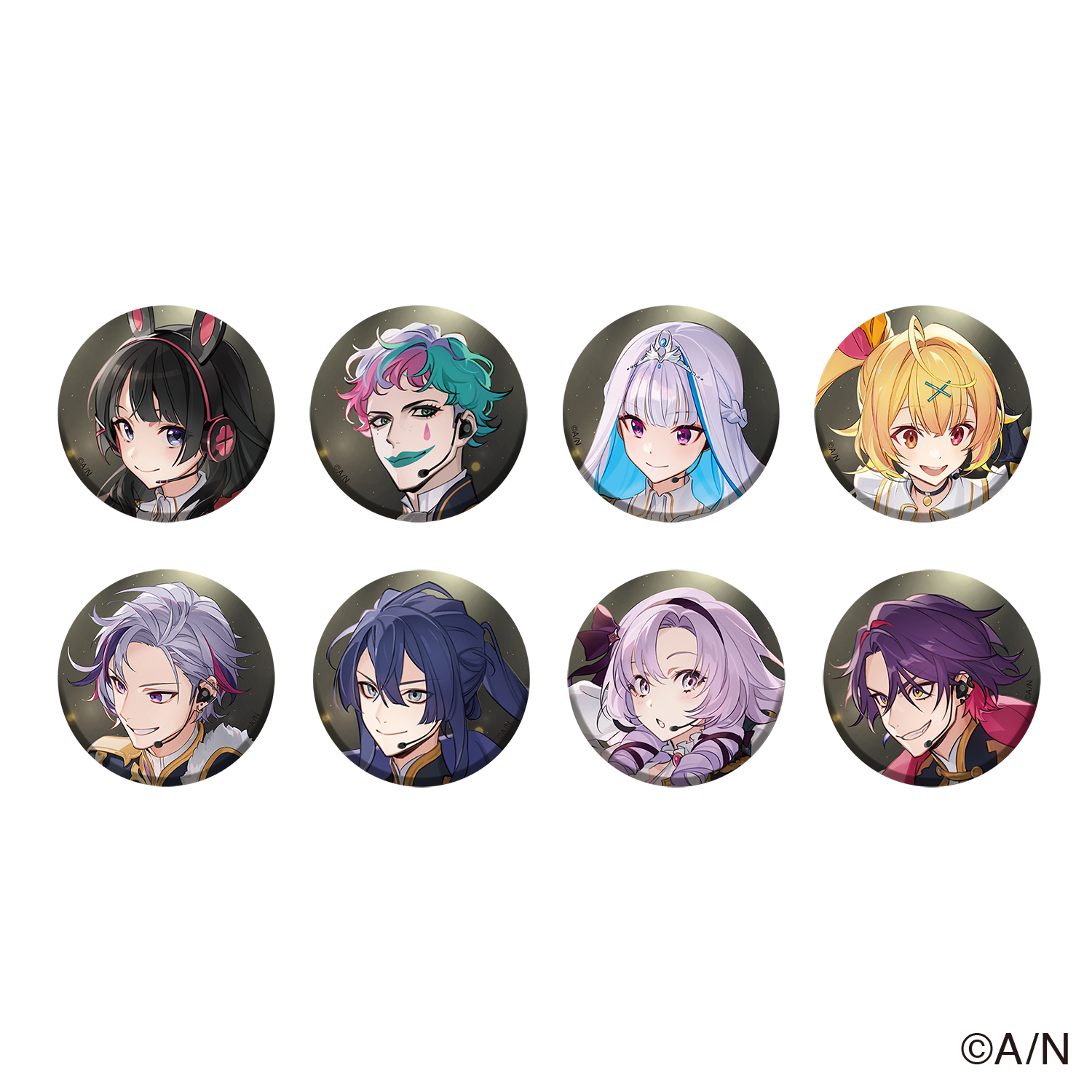 5th Anniversary LIVE「SYMPHONIA」】ランダム缶バッジ DAY2【にじ