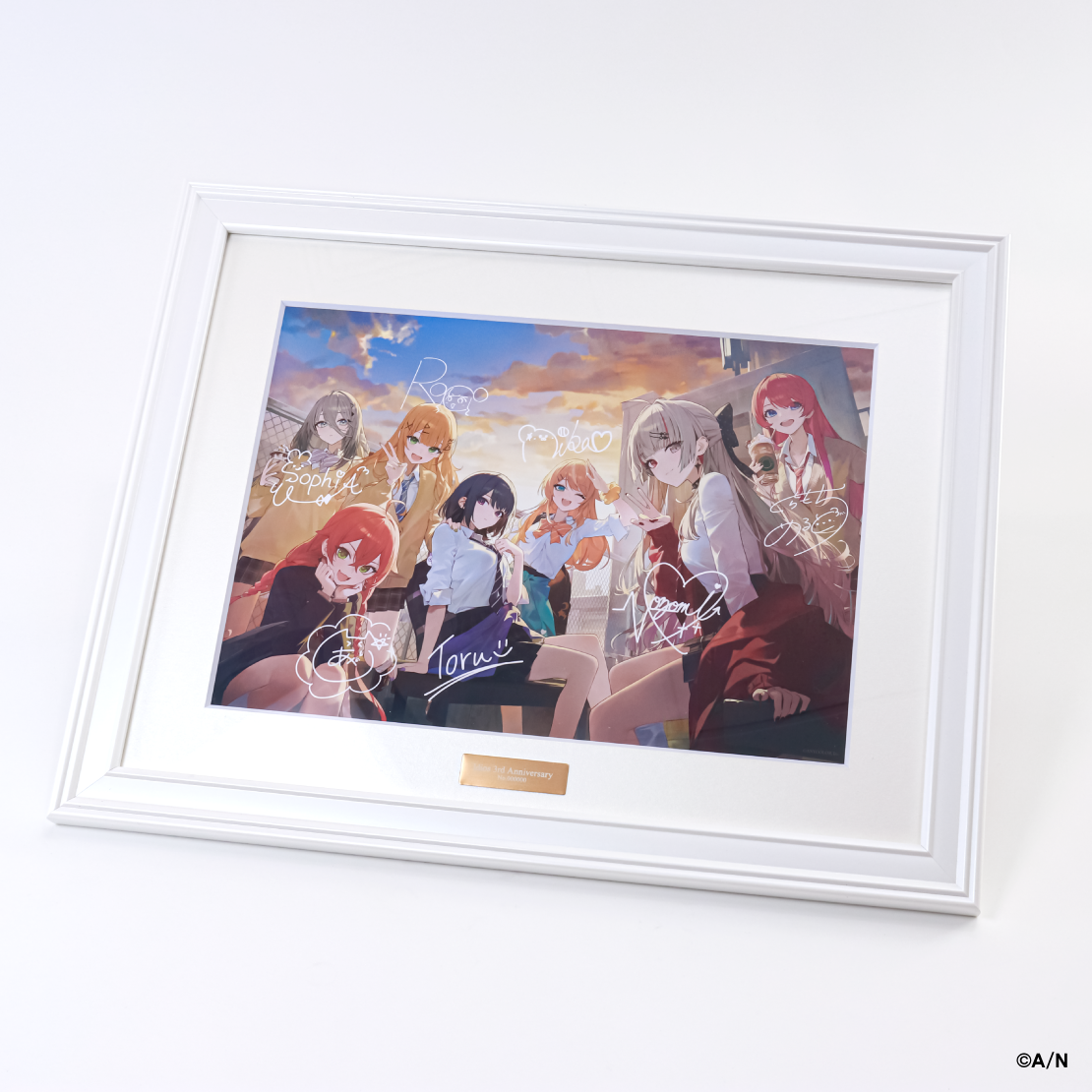 Idios 3rd Anniversary】キャラファイングラフ｜にじさんじ