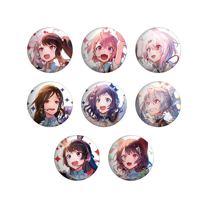 4th Anniversary LIVE「FANTASIA」】ランダム缶バッジ Day1｜にじさん