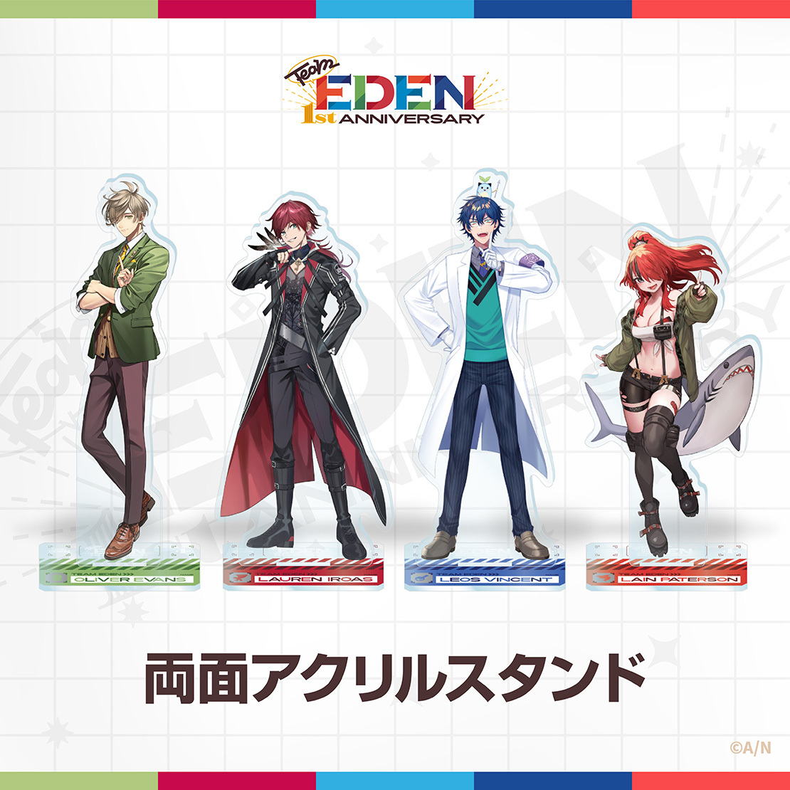 エデン組1st Anniversary】両面アクリルスタンド｜にじさんじ