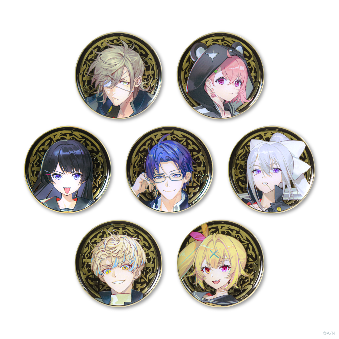 YANKEE ROAD】メタル缶バッジ｜にじさんじオフィシャルストア