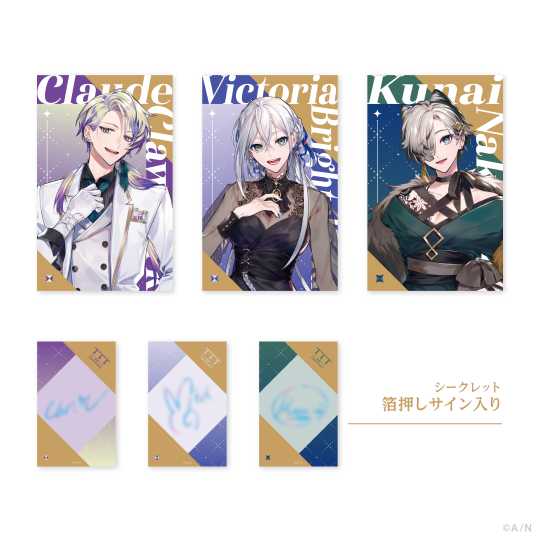 TTT Half Anniversary】ランダムチェキ風カード｜にじさんじ