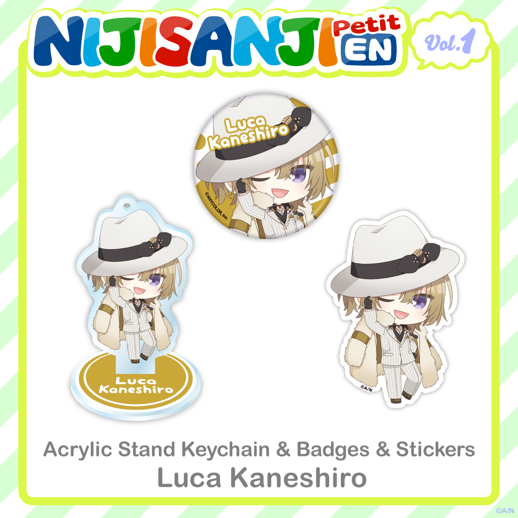 NIJISANJI EN Petit vol.1】ルカ・カネシロ｜にじさんじオフィシャルストア