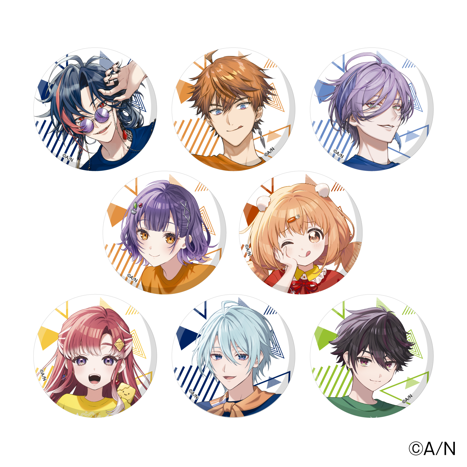 にじフェス2025】クラスTシャツ ランダム缶バッジ C ver.｜にじさんじ