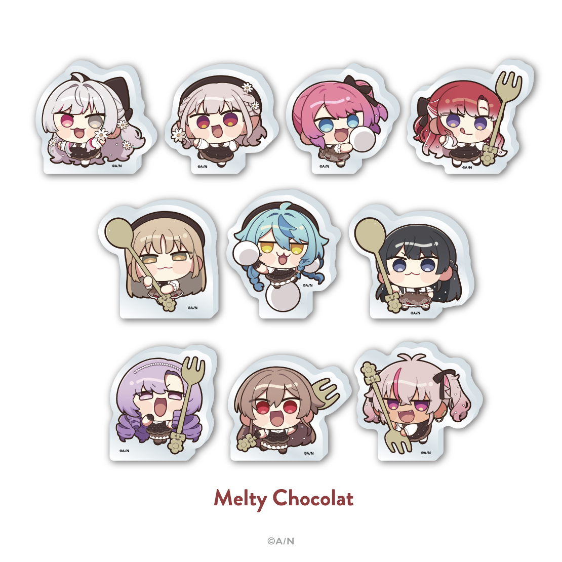 にじさんじ 8th with cake！】アクリルブロックセット｜にじさんじ