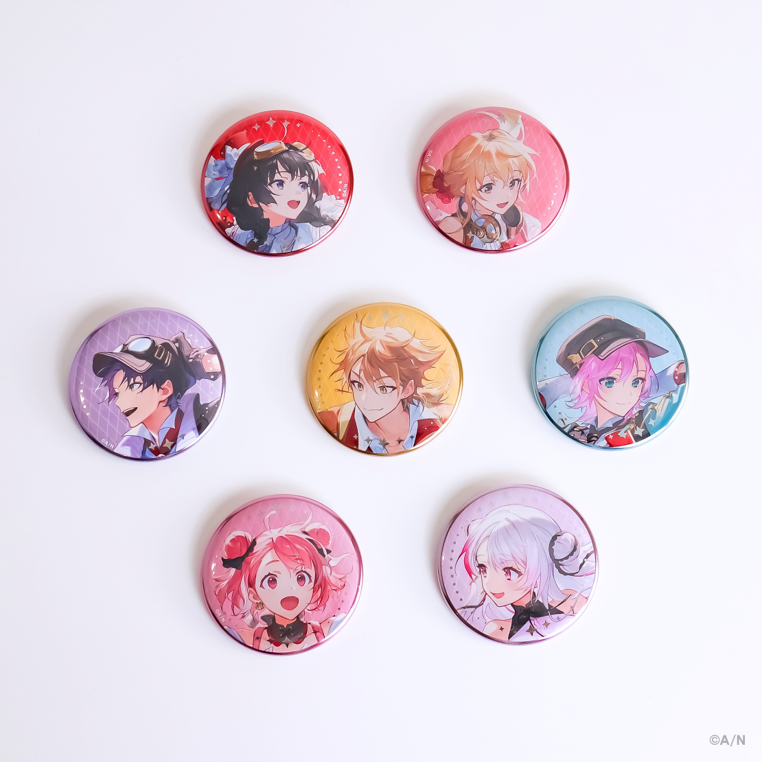 WORLD TOUR 2025 東京】ランダム缶バッジ｜にじさんじオフィシャルストア