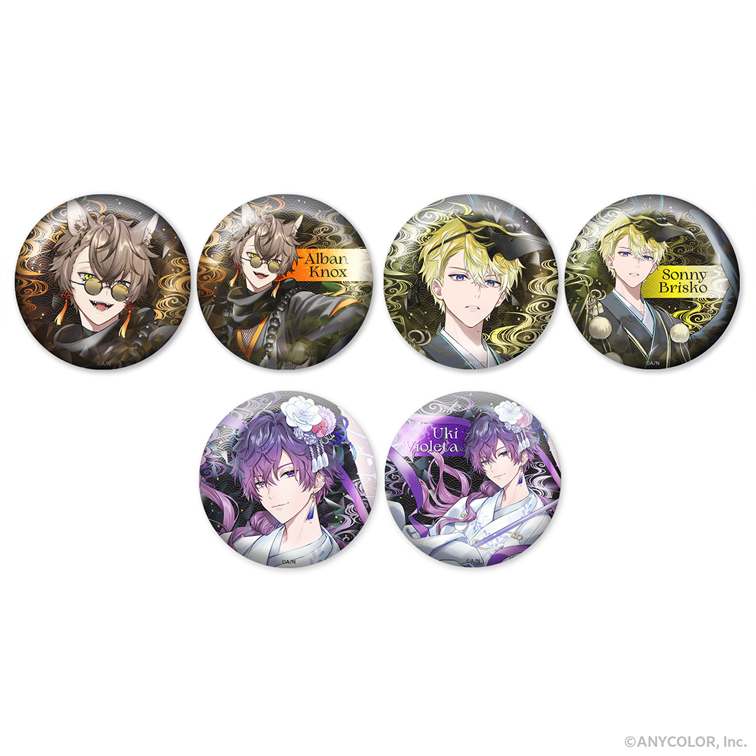 Noctyx 4th Anniversary】ホログラム缶バッジ｜にじさんじオフィシャル