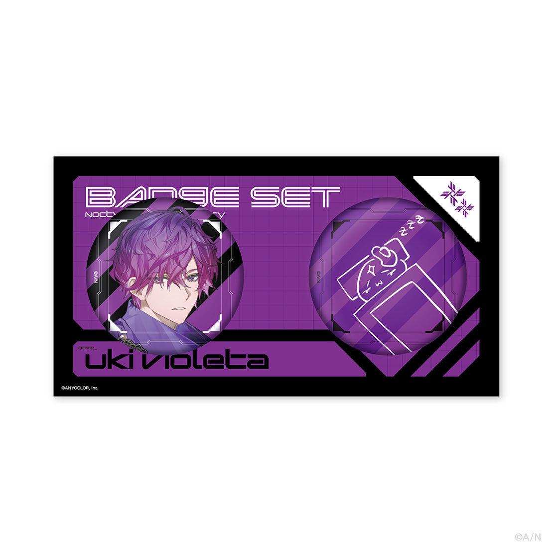 Noctyx 2nd Anniversary】缶バッジセット｜にじさんじオフィシャルストア