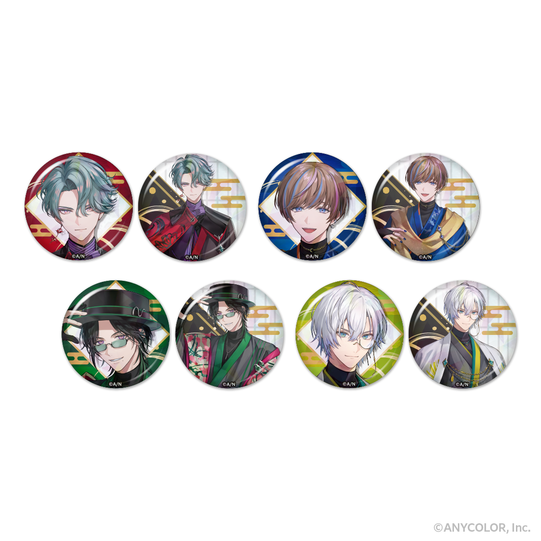 BY THE BEAT Half Anniversary】ホログラム缶バッジ｜にじさんじ