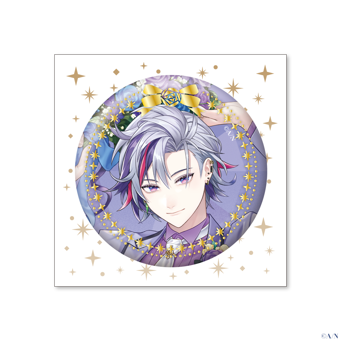 ジューンブライド2024 ～Rose Ribbon Knot ～】ジュエリー缶バッジ｜に