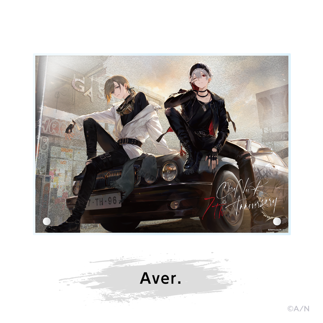 ChroNoiR 7th ANNIVERSARY】メタリックアクリルパネル｜にじさんじ