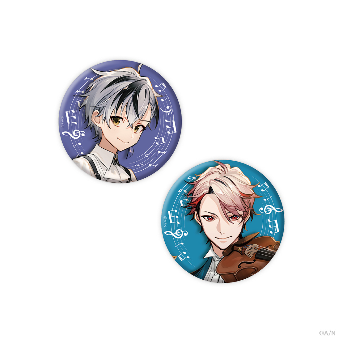 オリジナルグッズ】楽団V!VO Side-B 缶バッジ｜にじさんじオフィシャル