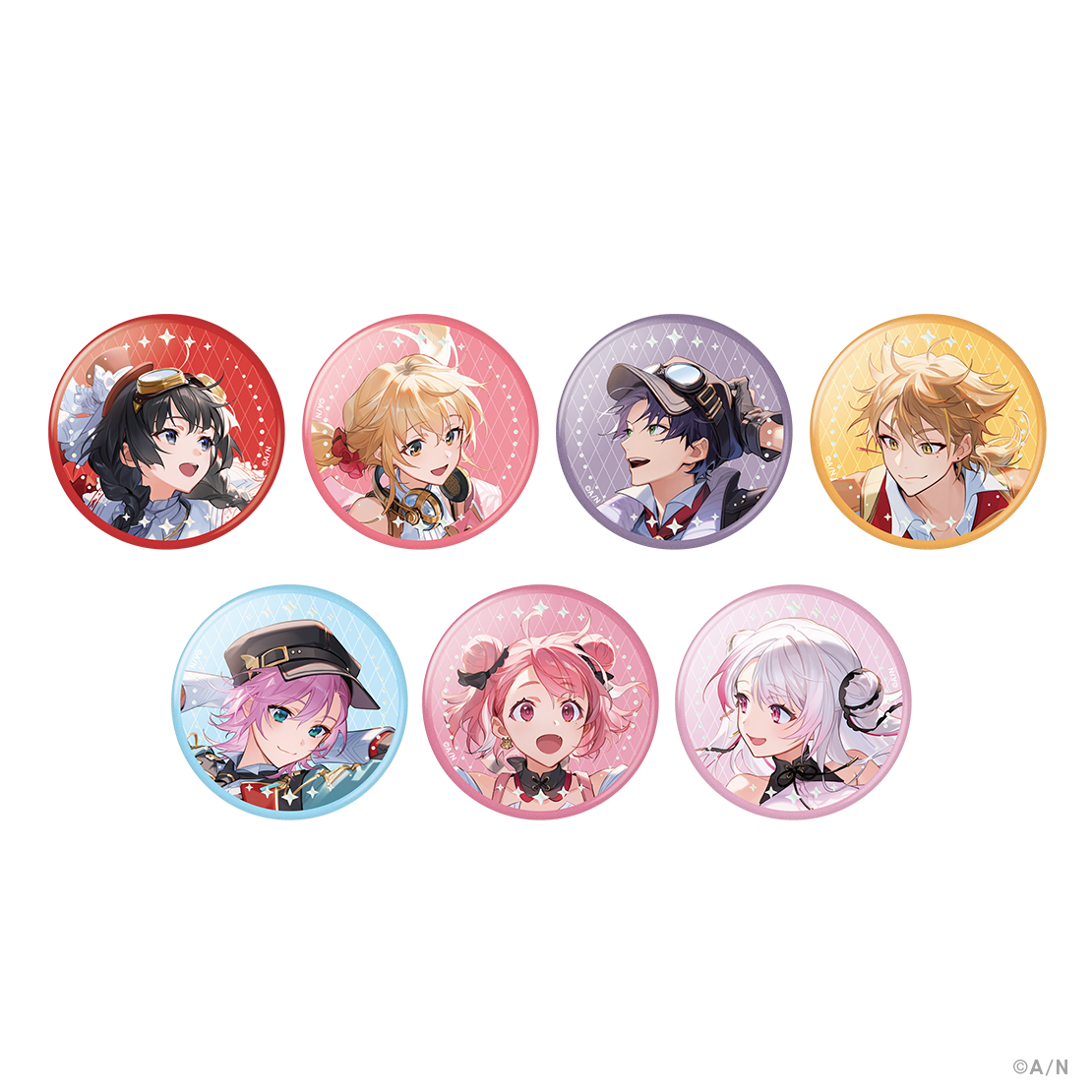 WORLD TOUR 2025 東京】ランダム缶バッジ｜にじさんじオフィシャルストア
