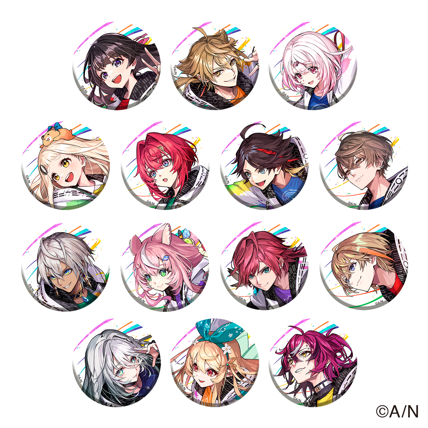 にじフェス2023】ランダム缶バッジ ｜にじさんじオフィシャルストア