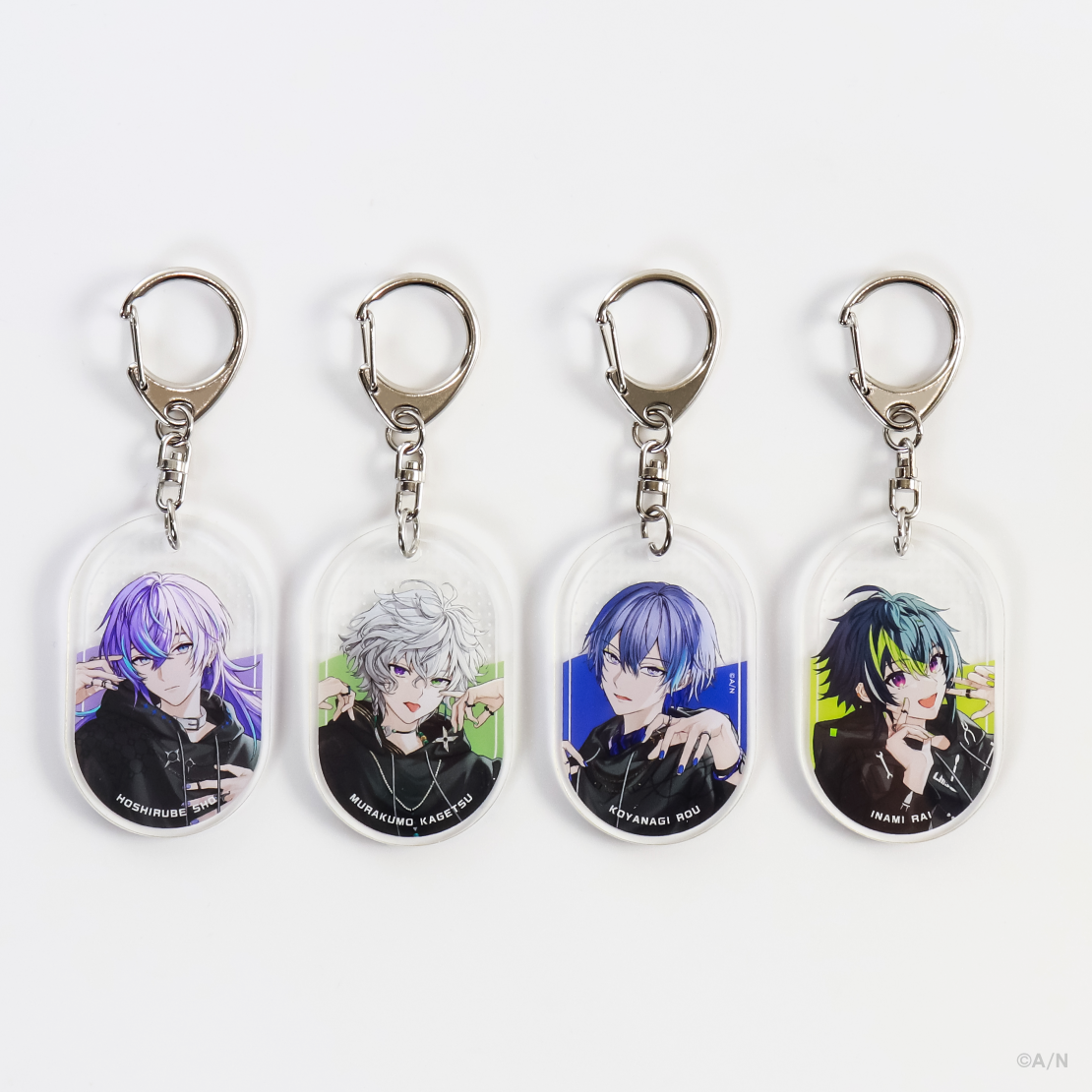 にじネイル Bright】ランダムアクリルキーホルダー Dytica｜にじさんじ
