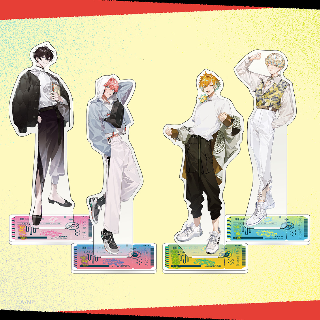 Asia Travel 2023】アクリルスタンド Oriens｜にじさんじオフィシャル