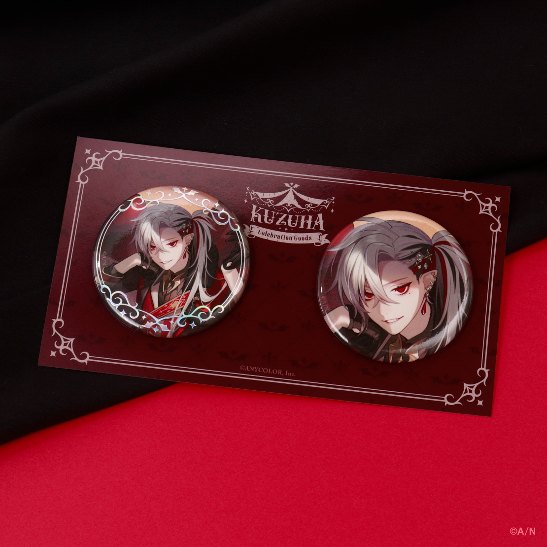 Kuzuha Celebration Goods】缶バッジセット｜にじさんじオフィシャルストア
