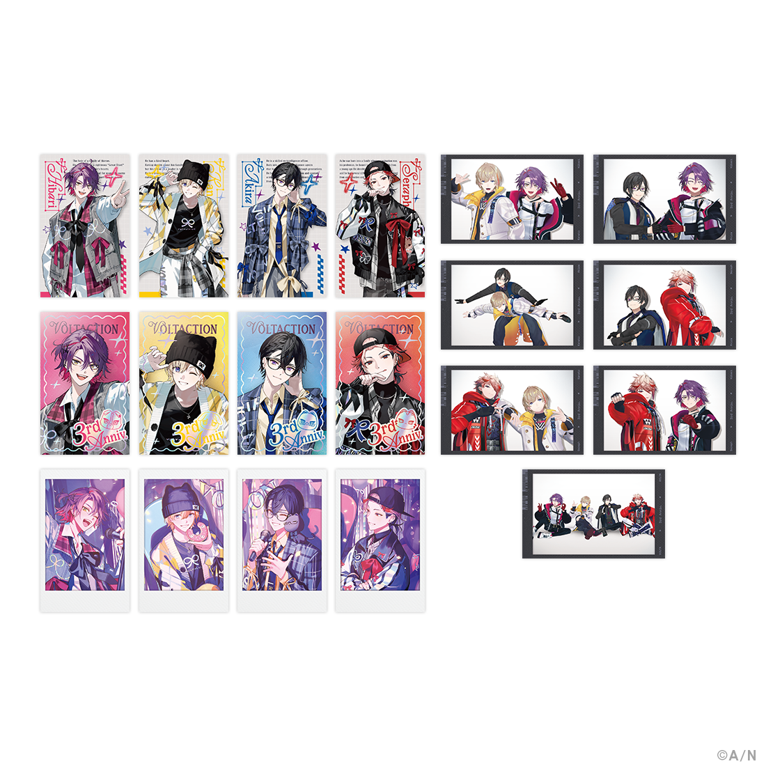 VOLTACTION 3rd Anniversary】ランダムフォト風カード｜にじさんじ