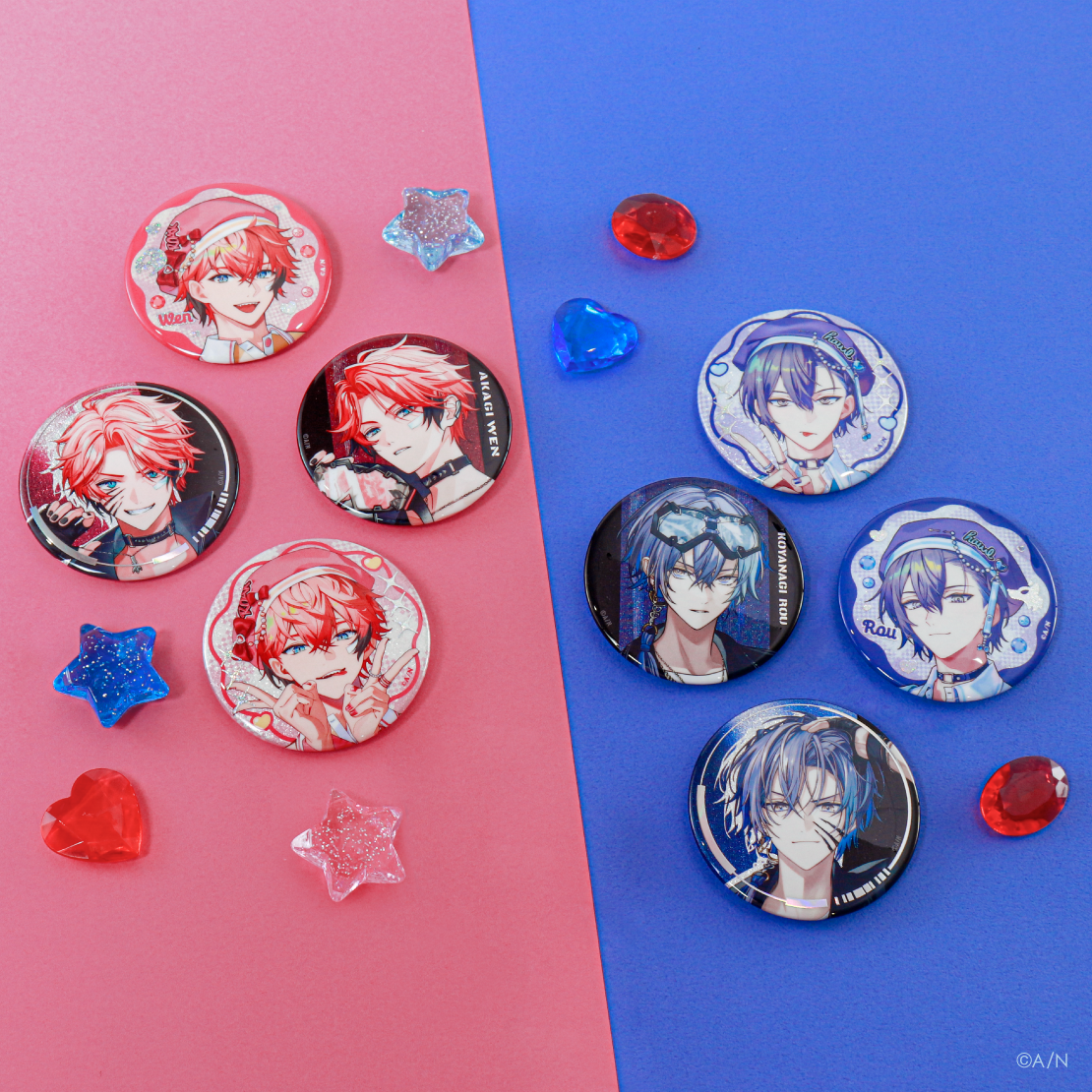 ぎゃうるふ】ランダム缶バッジ｜にじさんじオフィシャルストア